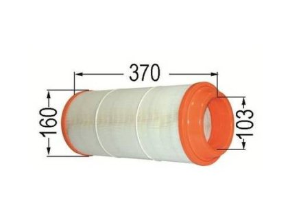 Luftfilter extern C16400