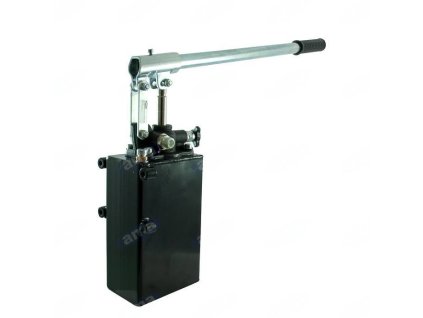 Hydraulikhandpumpe  einfachwirkend mit Tank 7l