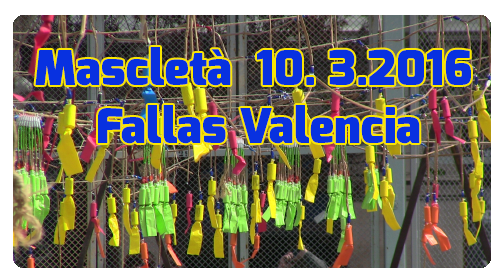 Mascleta 10. 3. 2016, Fallas Valencia