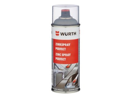 ZINEK Matný ve SPREJI PERFECT 400ML  - Würth 400ml