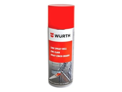 ZINEK ve SPREJI  světlý - Würth 400ml