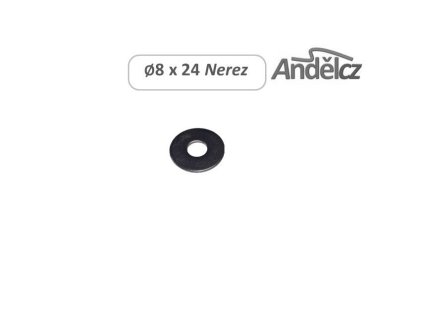Podložka O8 x 24 nerez