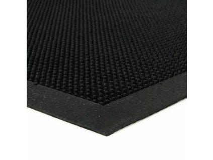 Gumová vstupní kartáčová rohož Rubber Brush - 60 x 40 x 0,8 cm