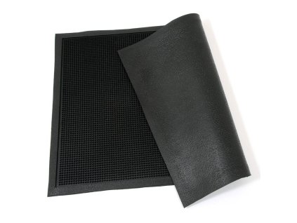 Gumová vstupní kartáčová rohož Rubber Brush - 90 x 60 x 1,2 cm