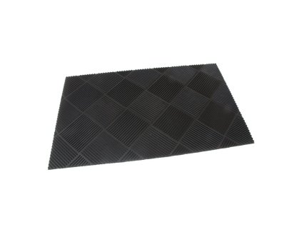 Gumová oboustranná vstupní rohož Double-sided - 75 x 45 x 1 cm