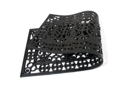Gumová vstupní rohož Rectangles - Deco - 120 x 45 x 1 cm