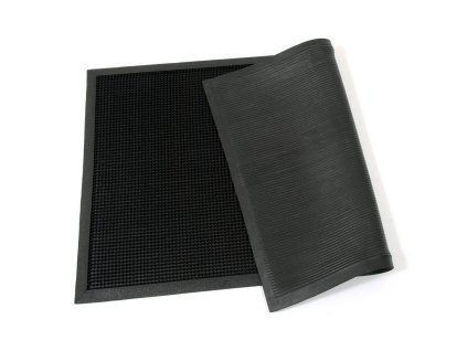 Gumová vstupní kartáčová rohož Rubber Brush - 100 x 60 x 1,2 cm