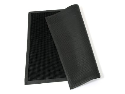 Gumová vstupní kartáčová rohož Rubber Brush - 100 x 80 x 1,2 cm