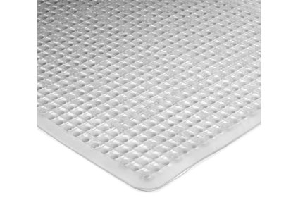 Perleťová protiskluzová koupelnová rohož do sprchy FLOMA - 55 x 55 cm