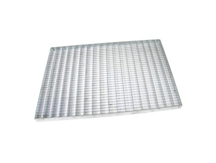 Kovová venkovní čistící vstupní rohož FLOMA Grid - 40 x 60 x 3 cm