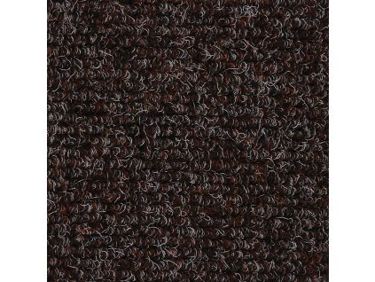 Hnědá textilní zátěžová čistící rohož Catrine - 400 x 200 x 1,35 cm