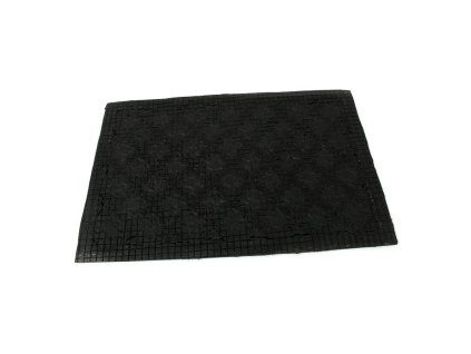 Kokosová čisticí venkovní vstupní rohož FLOMA Rectangle - Rhombus - délka 40 cm, šířka 60 cm, výška 0,8 cm