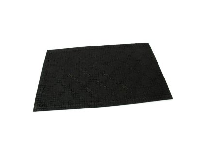 Kokosová čisticí venkovní vstupní rohož FLOMA Rectangle - Rhombus - délka 45 cm, šířka 75 cm, výška 0,8 cm