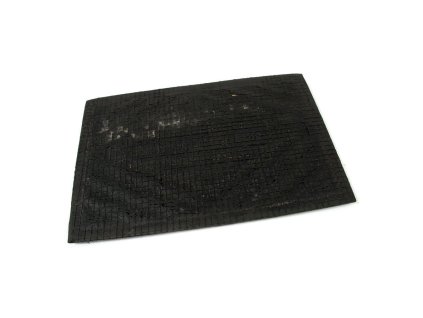 Kokosová čisticí venkovní vstupní rohož FLOMA Rectangle - Stripes - délka 40 cm, šířka 60 cm, výška 2,2 cm