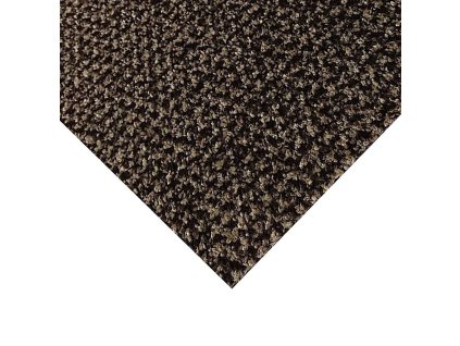 Hnědá kobercová vnitřní čistící zóna Alanis - 50 x 100 x 0,75 cm