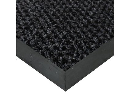 Šedá textilní vstupní vnitřní čistící rohož Alanis - 70 x 100 x 0,75 cm