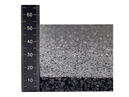 Antivibrační tlumící rohož (deska) z granulátu FLOMA UniPad S650 - 200 x 100 x 1,25 cm