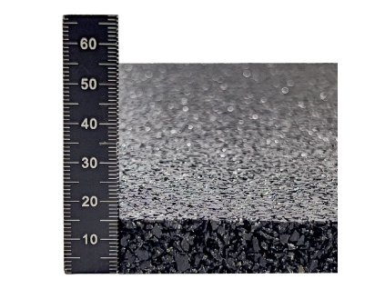 Antivibrační tlumící rohož (deska) z granulátu FLOMA UniPad S650 - 200 x 100 x 1,5 cm