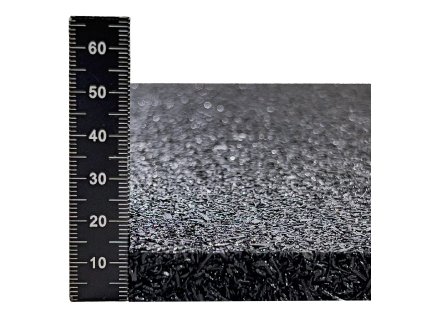 Antivibrační elastická tlumící rohož (deska) z drásaniny FLOMA UniPad F570 - 200 x 100 x 1,25 cm