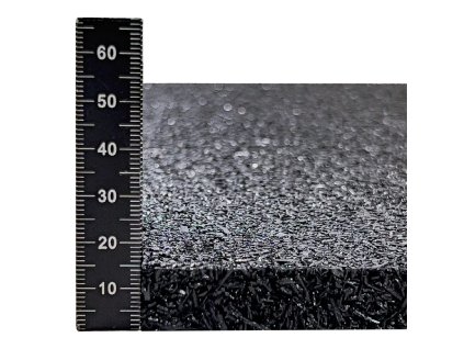 Antivibrační elastická tlumící rohož (deska) z drásaniny FLOMA UniPad F570 - 200 x 100 x 1,5 cm