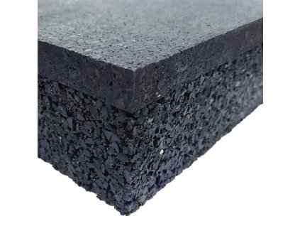 Tlumící dvouvrstvá antivibrační podlahová guma (deska) FLOMA Sandwich - 198 x 98 x 3,8 cm