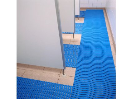Bílá bazénová rohož Soft-Step - 15 m x 60 cm x 0,9 cm