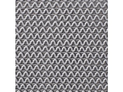Šedá protiskluzová průmyslová olejivzdorná rohož Gripwalker - 12,2 m x 91 cm x 1,1 cm