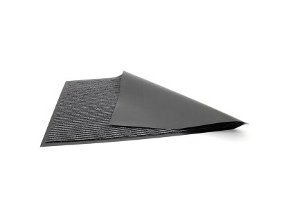 Antracitová vstupní rohož FLOMA Scala - délka 40 cm, šířka 60 cm, výška 0,5 cm
