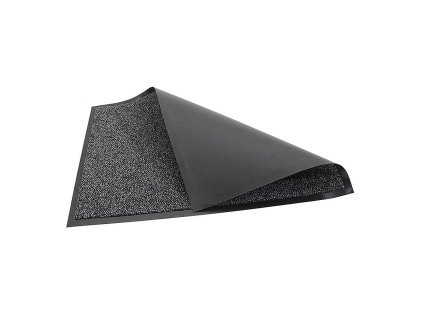 Antracitová vstupní rohož FLOMA Portal (Cfl-S1) - délka 40 cm, šířka 60 cm, výška 0,75 cm