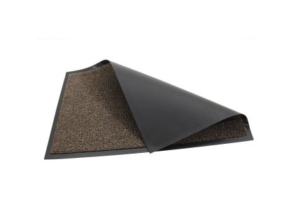Hnědá vstupní rohož FLOMA Portal (Cfl-S1) - délka 90 cm, šířka 120 cm, výška 0,75 cm
