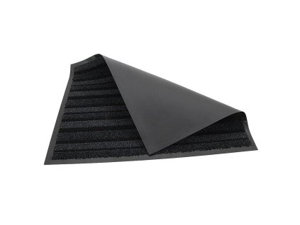 Antracitová vstupní rohož FLOMA Passage (Cfl-S1) - délka 135 cm, šířka 200 cm, výška 0,9 cm