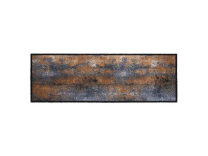 Vnitřní čistící pratelná vstupní rohož FLOMA Prestige Rust - 50 x 150 x 0,7 cm