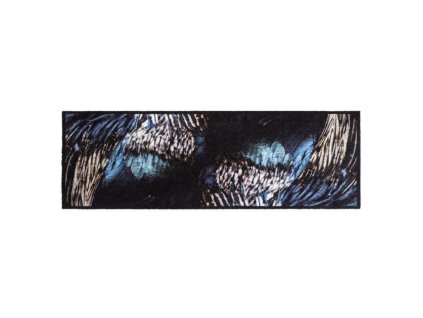 Vnitřní čistící pratelná vstupní rohož FLOMA Prestige Wings - 50 x 150 x 0,7 cm