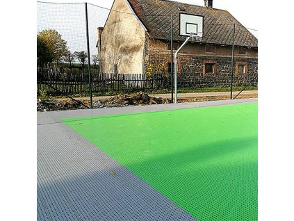 Šedá polyethylenová dlažba AvaTile AT-STD - 25 x 25 x 1,6 cm