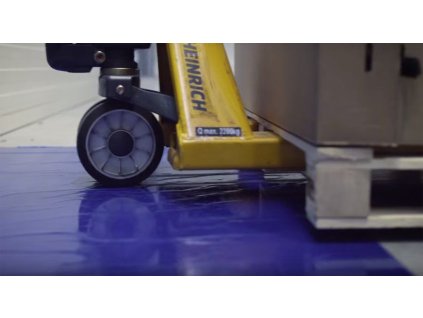 Šedá lepící dezinfekční antibakteriální dekontaminační rohož Antibacterial Sticky Mat, FLOMA - 45 x 115 cm - 30 listů