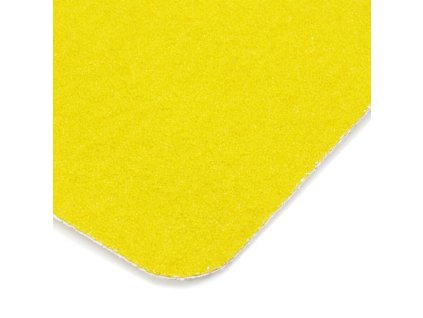 Žlutá korundová protiskluzová páska (pás) FLOMA Super - 15 x 61 cm tloušťka 1 mm