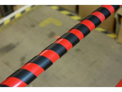 Černá protiskluzová páska na zábradlí FLOMA Handrail Grip - 18,3 m x 5 cm a tloušťka 1,11 mm