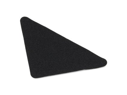 Černá korundová protiskluzová páska FLOMA Super - 38 x 27 cm a tloušťka 1 mm
