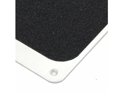 Žlutý hliníkový protiskluzový nášlap na schody FLOMA Bolt Down Plate - 1 m x 11,5 cm
