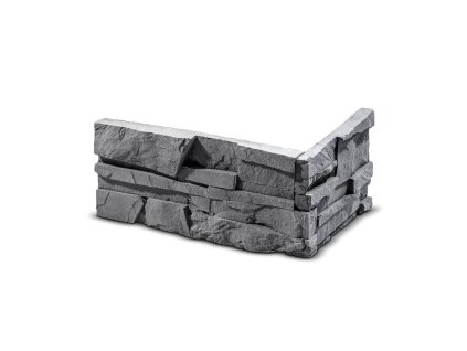 Roh pro obkladový kámen Steinblau SORRENTO - grafit, balení 0,87bm, beton