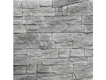 Obkladový kámen Steinblau AZTEC - šedá, balení 0,40m2, beton