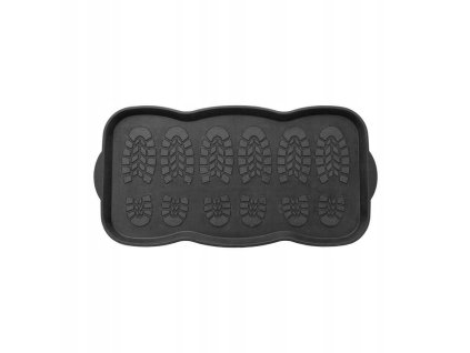 Gumový odkapávač na boty FLOMA Foot - 40 x 80 x 3,5 cm