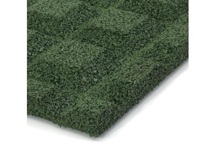 Zelená gumová dlažba (V25/R15) FLOMA SportFlo S800 - 50 x 50 x 2,5 cm