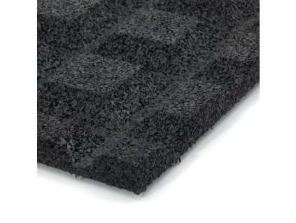 Černá gumová dlažba (V30/R15) FLOMA SportFlo S800 - 50 x 50 x 3 cm