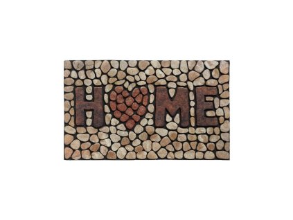 Béžová vnitřní čistící vstupní rohož FLOMA Home - 46 x 76 x 1 cm