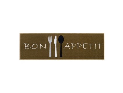 Kuchyňský pratelný koberec FLOMA Bon Appetit - 50 x 150 x 0,5 cm