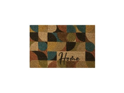 Kokosová čistící venkovní vstupní rohož FLOMA Home - 40 x 60 x 1,5 cm
