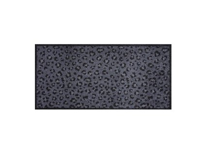 Vnitřní čistící pratelná vstupní rohož FLOMA Safari - 40 x 80 x 0,8 cm