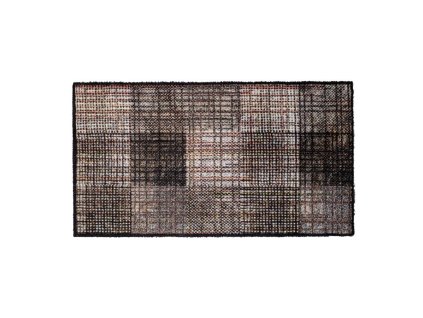 Vnitřní čistící pratelná vstupní rohož FLOMA Lima Blocks - 67 x 120 x 0,7 cm
