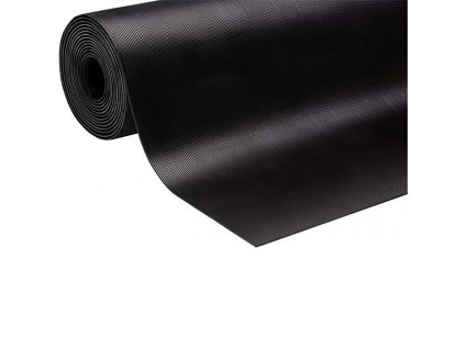 Průmyslová protiskluzová podlahová guma FLOMA Thin Grooves - 10 m x 120 cm x 0,4 cm